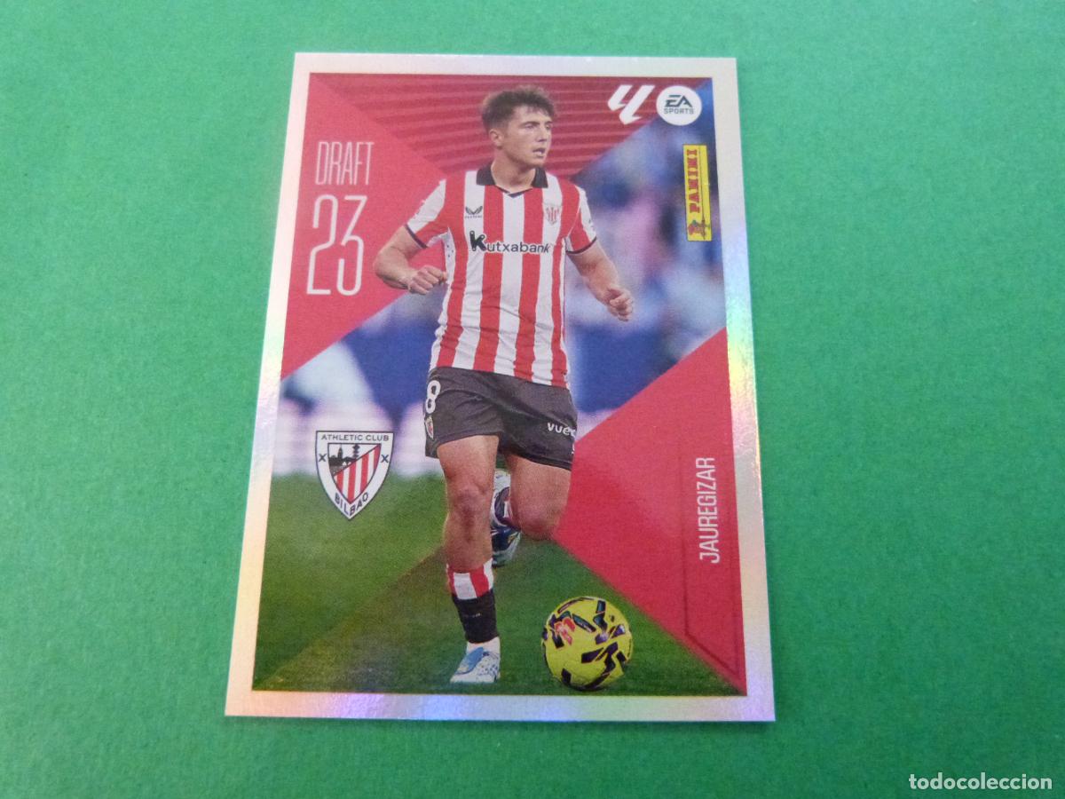 Cromos de f&uacute;tbol: CROMO FUTBOL JAUREGIZAR ATH. BILBAO SIN PEGAR N&ordm; 11 DRAFT 23 LIGA ESTE 2026-2027/26-27