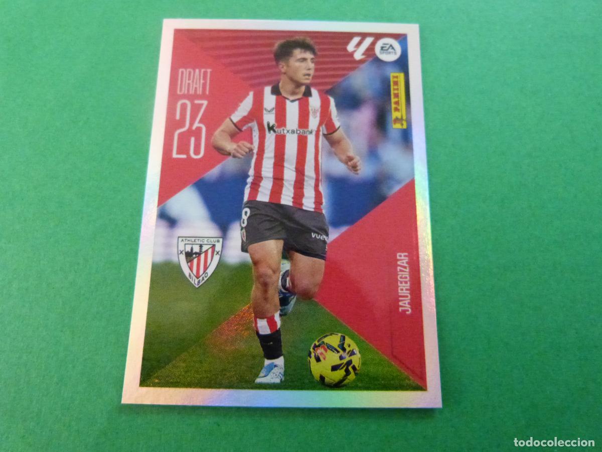 Cromos de f&uacute;tbol: CROMO FUTBOL JAUREGIZAR ATH. BILBAO SIN PEGAR N&ordm; 11 DRAFT 23 LIGA ESTE 2026-2027/26-27
