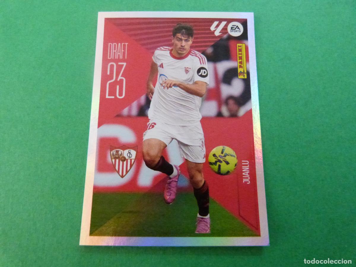 Cromos de Futebol: CROMO FUTBOL JUANLU SEVILLA F.C. SIN PEGAR N&ordm; 14 DRAFT 23 LIGA ESTE 2026-2027/26-27