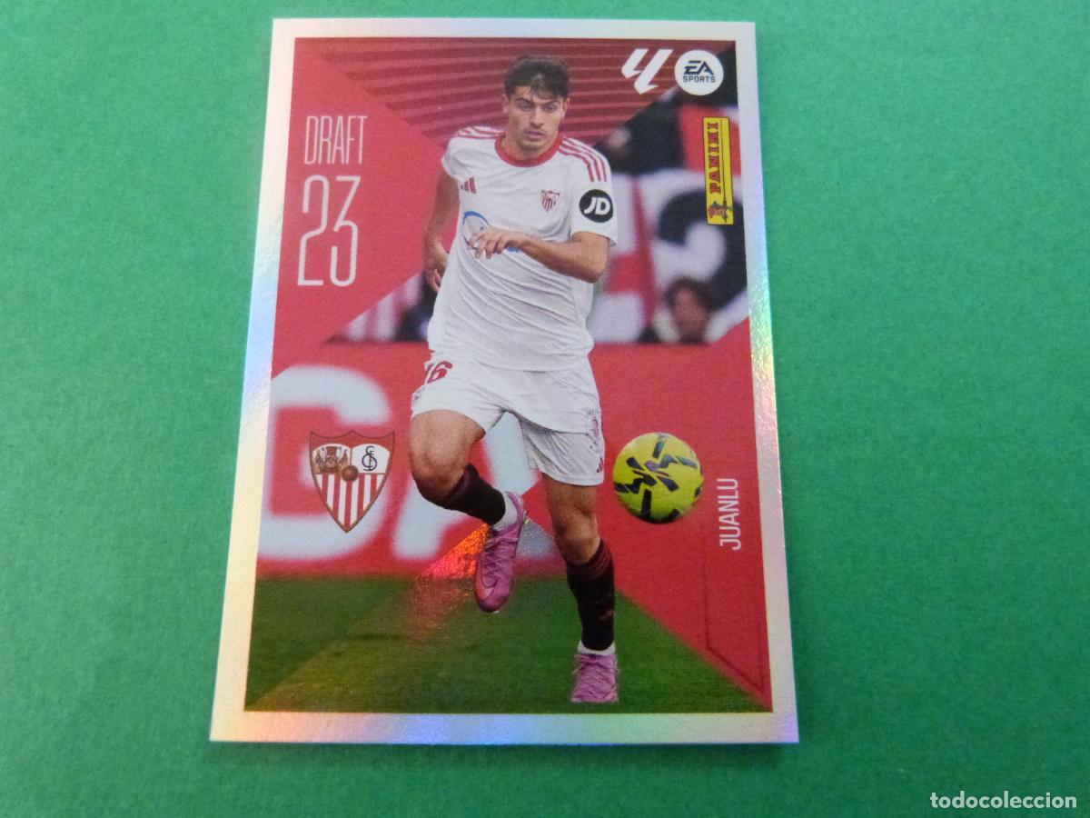 Cromos de Futebol: CROMO FUTBOL JUANLU SEVILLA F.C. SIN PEGAR N&ordm; 14 DRAFT 23 LIGA ESTE 2026-2027/26-27