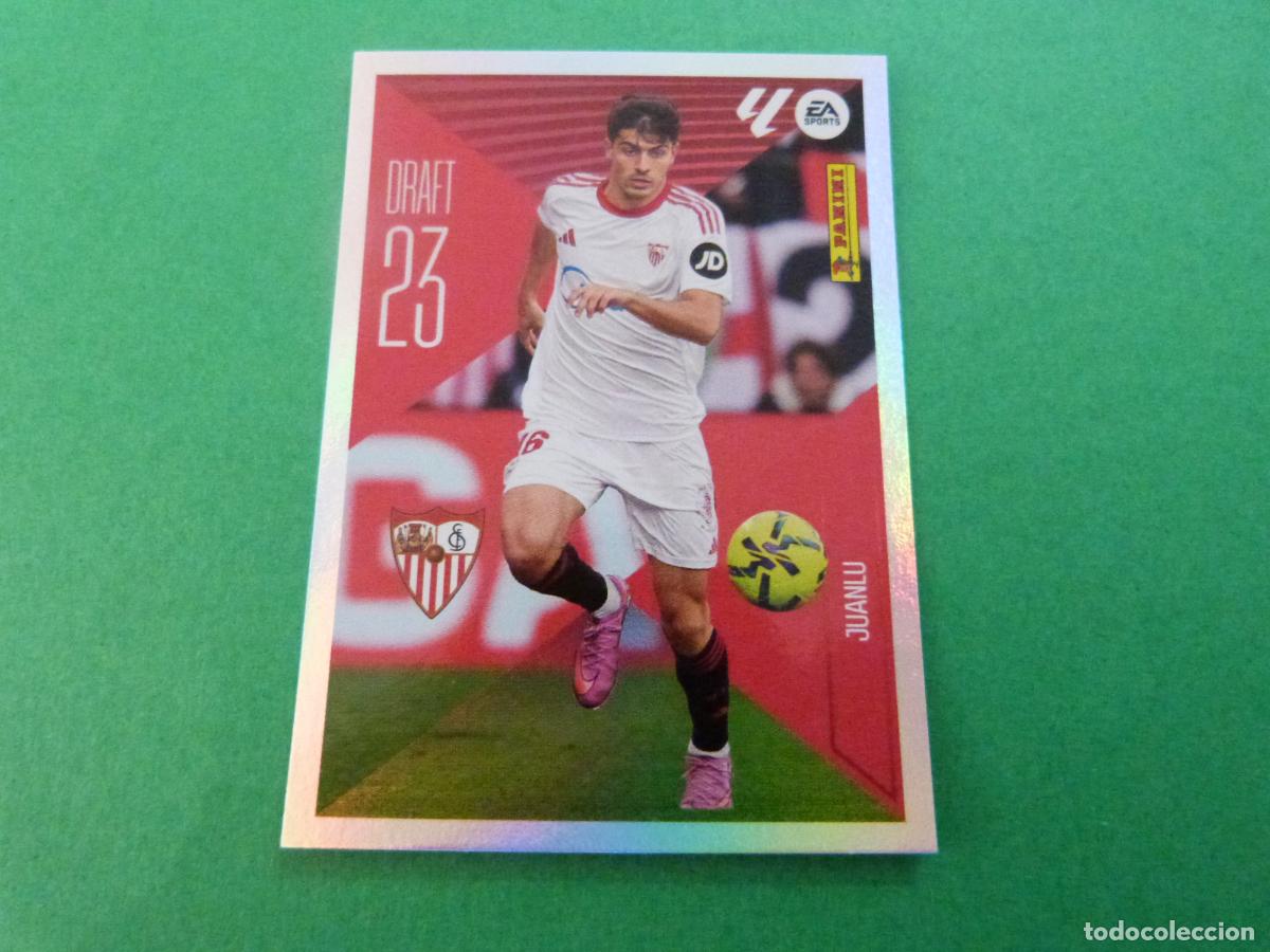 Cromos de Futebol: CROMO FUTBOL JUANLU SEVILLA F.C. SIN PEGAR N&ordm; 14 DRAFT 23 LIGA ESTE 2026-2027/26-27