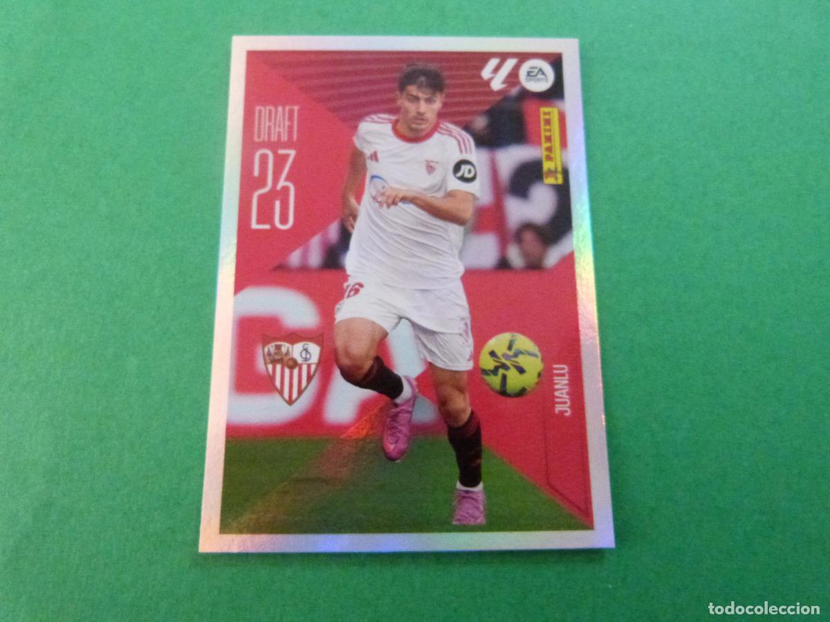 Cromos de Futebol: CROMO FUTBOL JUANLU SEVILLA F.C. SIN PEGAR N&ordm; 14 DRAFT 23 LIGA ESTE 2026-2027/26-27