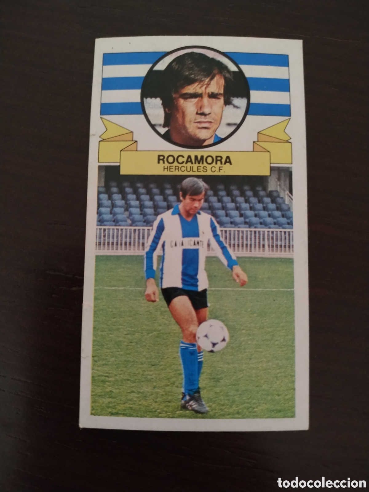 Cromos de Futebol: ROCAMORA BAJA H&Eacute;RCULES LIGA ESTE 1985/86 85 86 RECUPERADO DESPEGADO