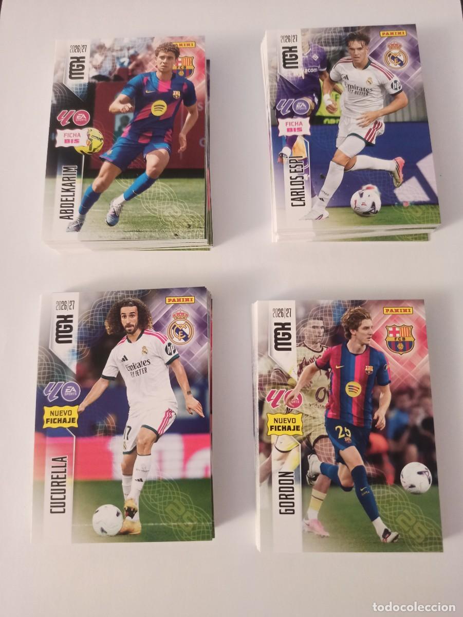 Cromos de Futebol: LOTE DE 2 &ordf; SEGUNDA EDICI&Oacute;N - COMPLETA - ( 94 CROMOS) - MEGACRACKS 2026 2027 - 26 27 - MGK