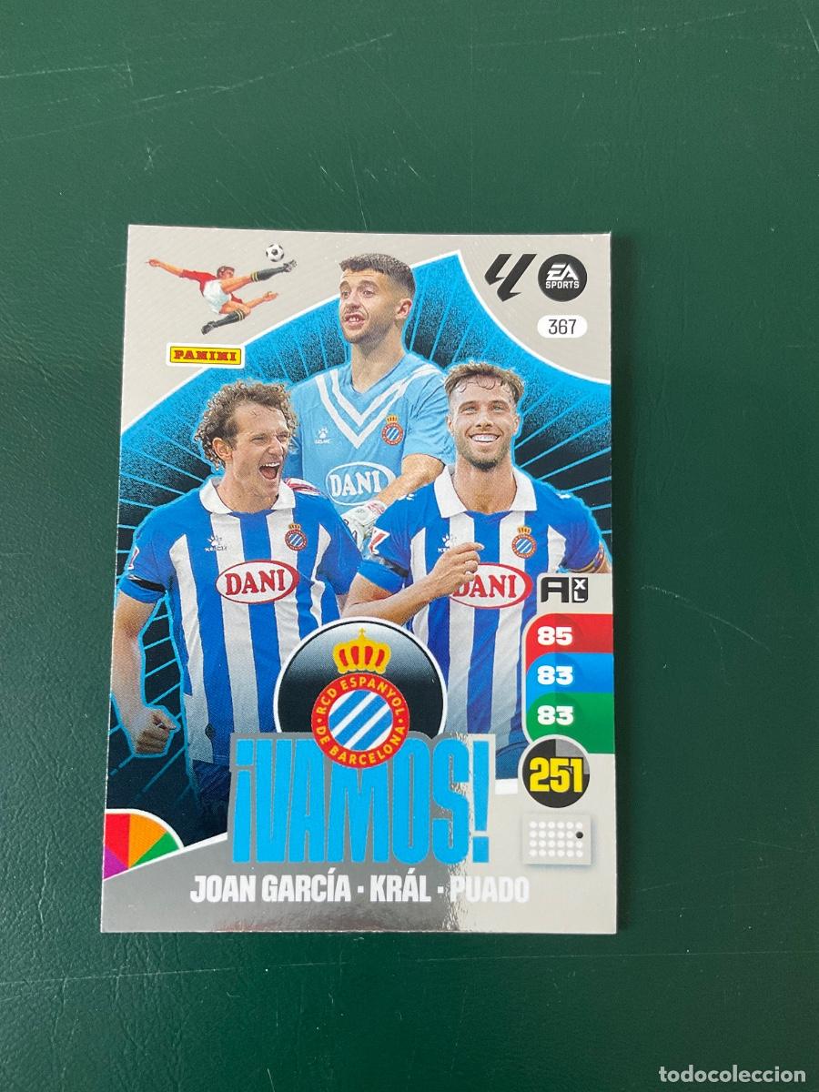 Cromos de f&uacute;tbol: Espanyol VAMOS n 367 Adrenalyn XL La Liga 2024 2025 (24 25)