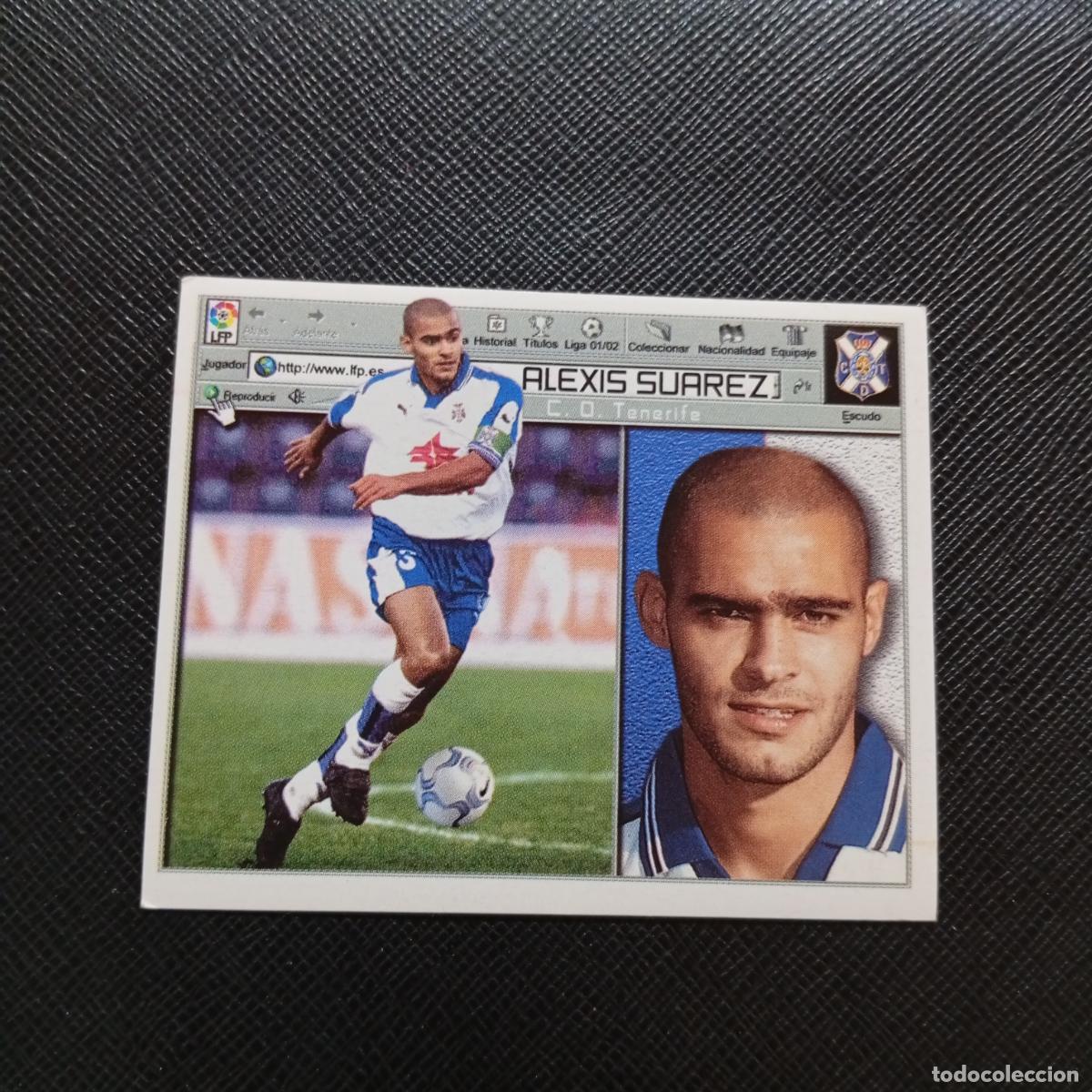 Cromos de f&uacute;tbol: ALEXIS SUAREZ TENERIFE ESTE 2001 2002 CROMO FUTBOL 01 02 LIGA - SIN PEGAR - A216 PG388