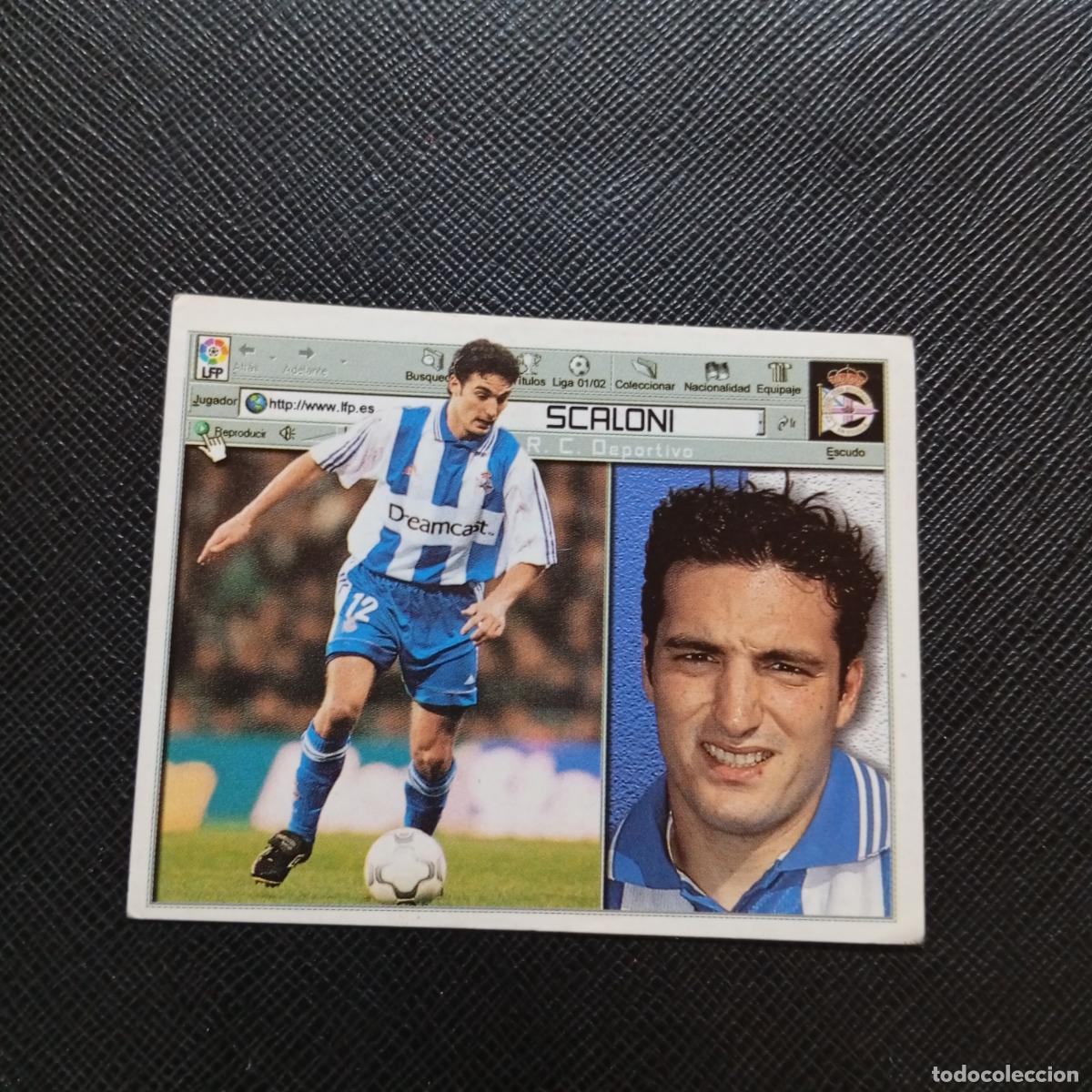 Figurine di Calcio: SCALONI DEPORTIVO ESTE 2001 2002 CROMO FUTBOL 01 02 LIGA - SIN PEGAR - A216 PG388