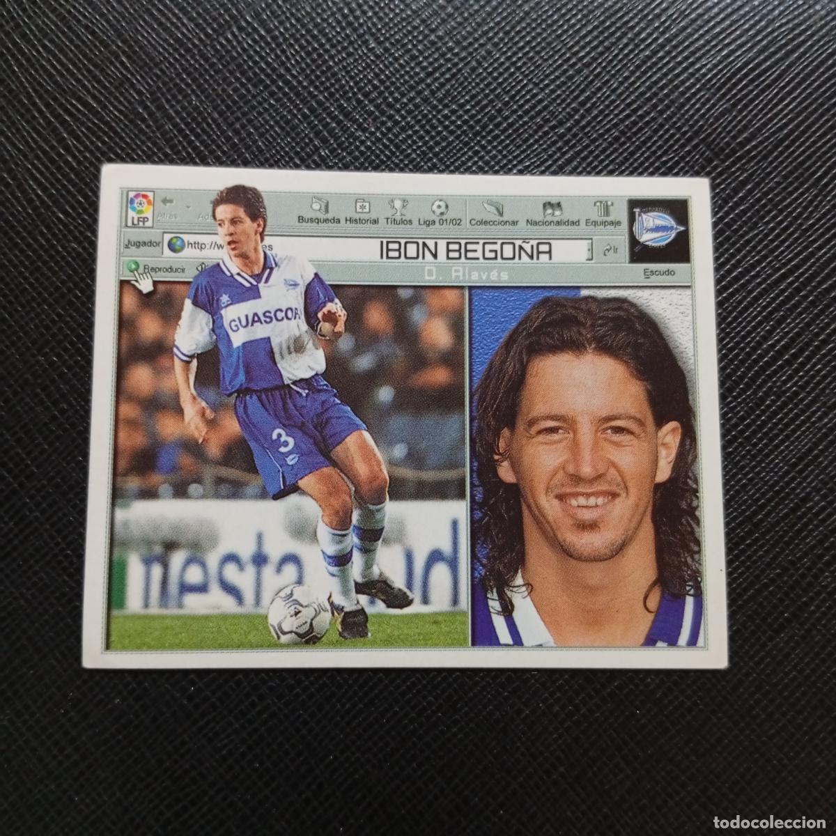 Cromos de f&uacute;tbol: IBON BEGO&Ntilde;A ALAVES ESTE 2001 2002 CROMO FUTBOL 01 02 LIGA - SIN PEGAR - A216 PG388