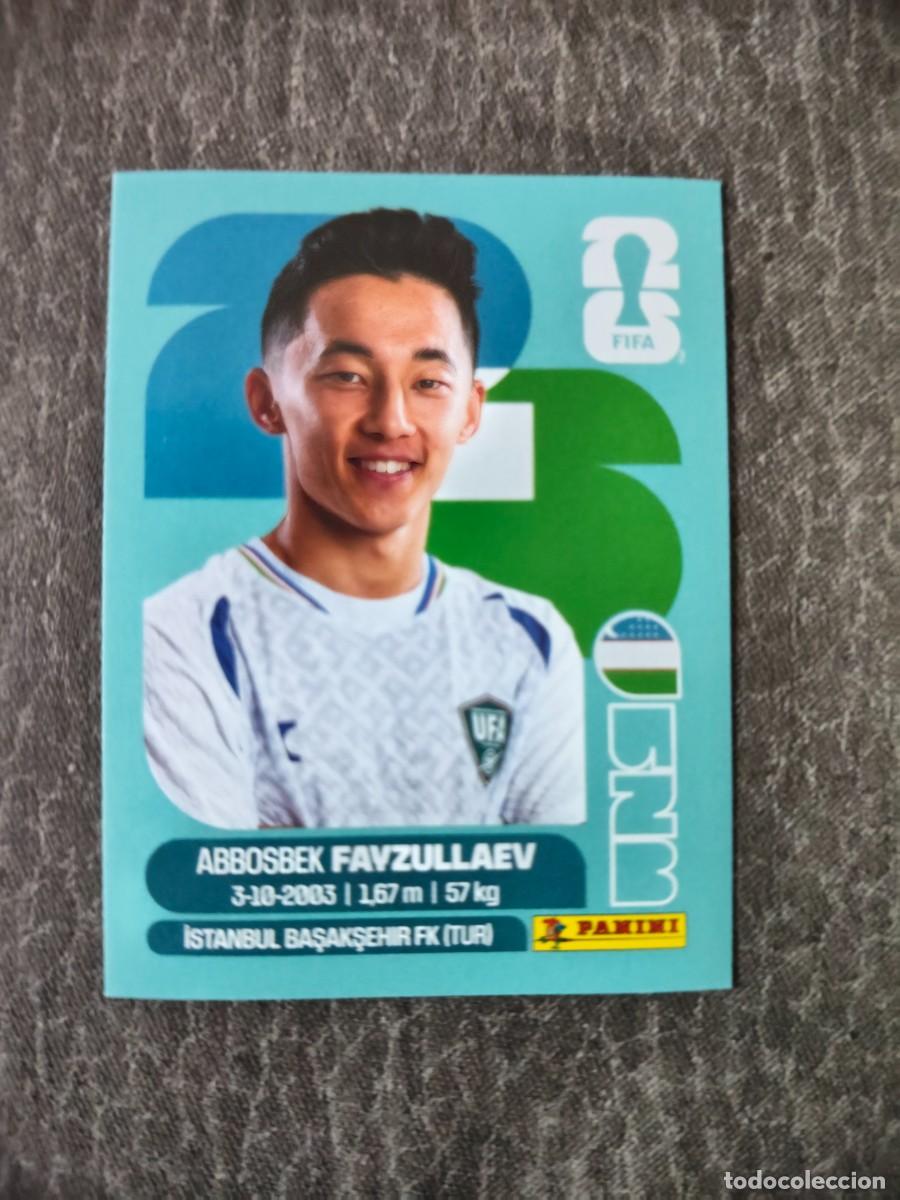 Cromos de f&uacute;tbol: Cromo UZB20 ABBOSBEK FAYZULLAEV UZBEKIST&Aacute;N. Colecci&oacute;n FIFA WORLD CUP 2026 PANINI Nuevo