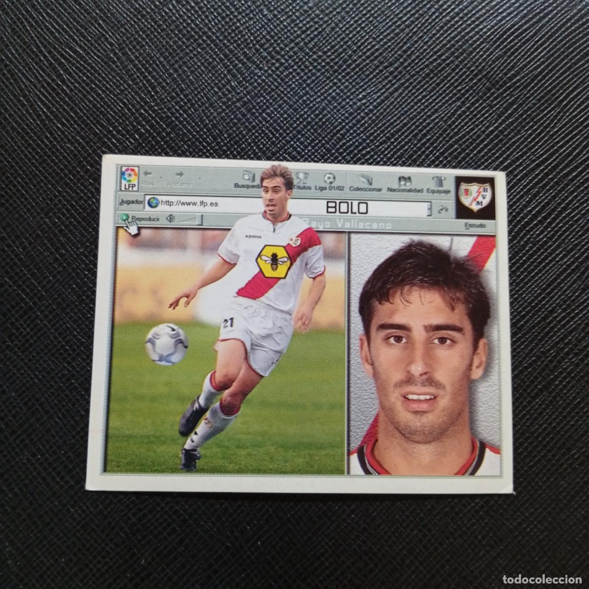 Cromos de f&uacute;tbol: BOLO RAYO VALLECANO ESTE 2001 2002 CROMO FUTBOL 01 02 LIGA - SIN PEGAR - A216 PG388