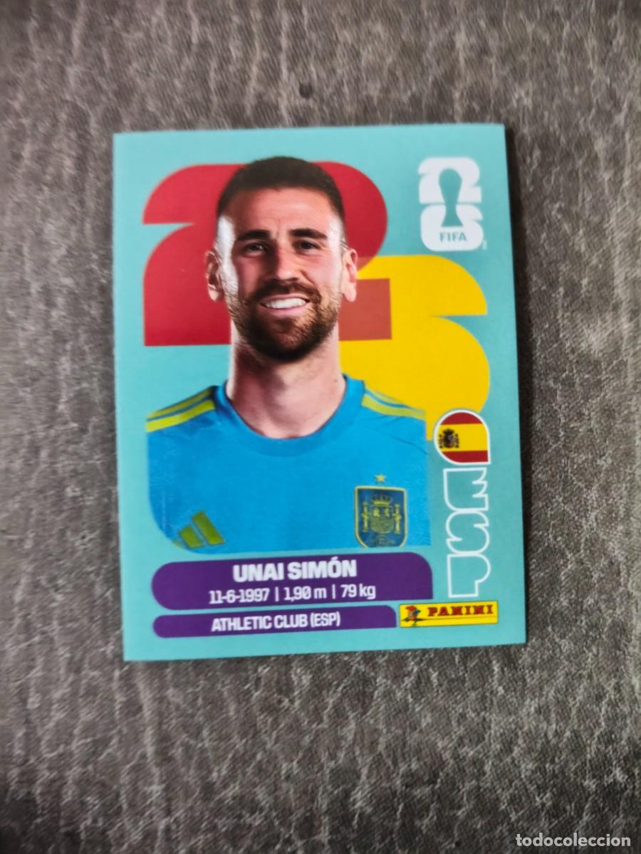Cromos de f&uacute;tbol: Cromo ESP2 UNAI SIM&Oacute;N ESPA&Ntilde;A. Colecci&oacute;n FIFA WORLD CUP 2026 PANINI Nuevo