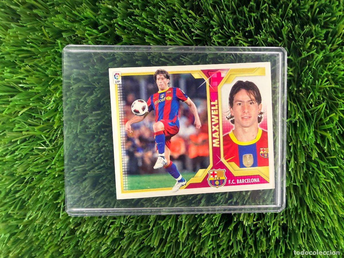 Cromos de f&uacute;tbol: N&ordm; 7B Maxwell FC Barcelona Liga Este 11 12