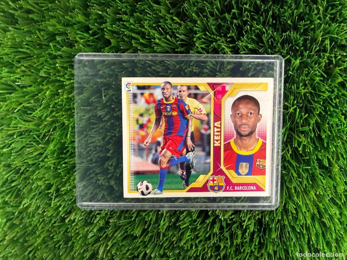 Cromos de f&uacute;tbol: N&ordm; 10A Keita FC Barcelona Liga Este 11 12