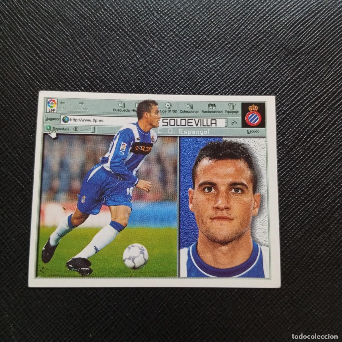 Figurine di Calcio: SOLDEVILLA ESPA&Ntilde;OL ESTE 2001 2002 CROMO FUTBOL 01 02 LIGA - SIN PEGAR - A216 PG397