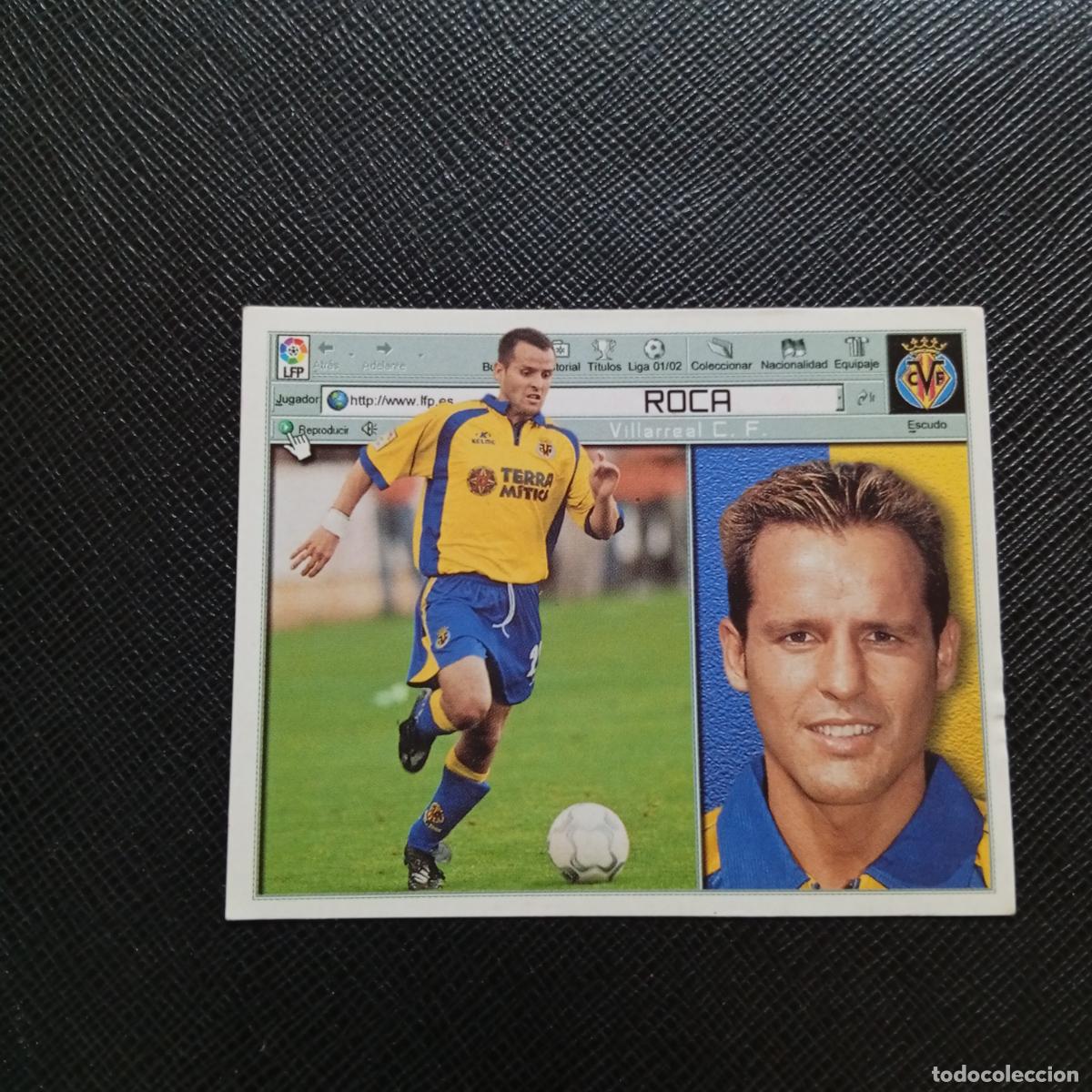 Cromos de f&uacute;tbol: ROCA VILLARREAL ESTE 2001 2002 CROMO FUTBOL 01 02 LIGA - SIN PEGAR - A216 PG397
