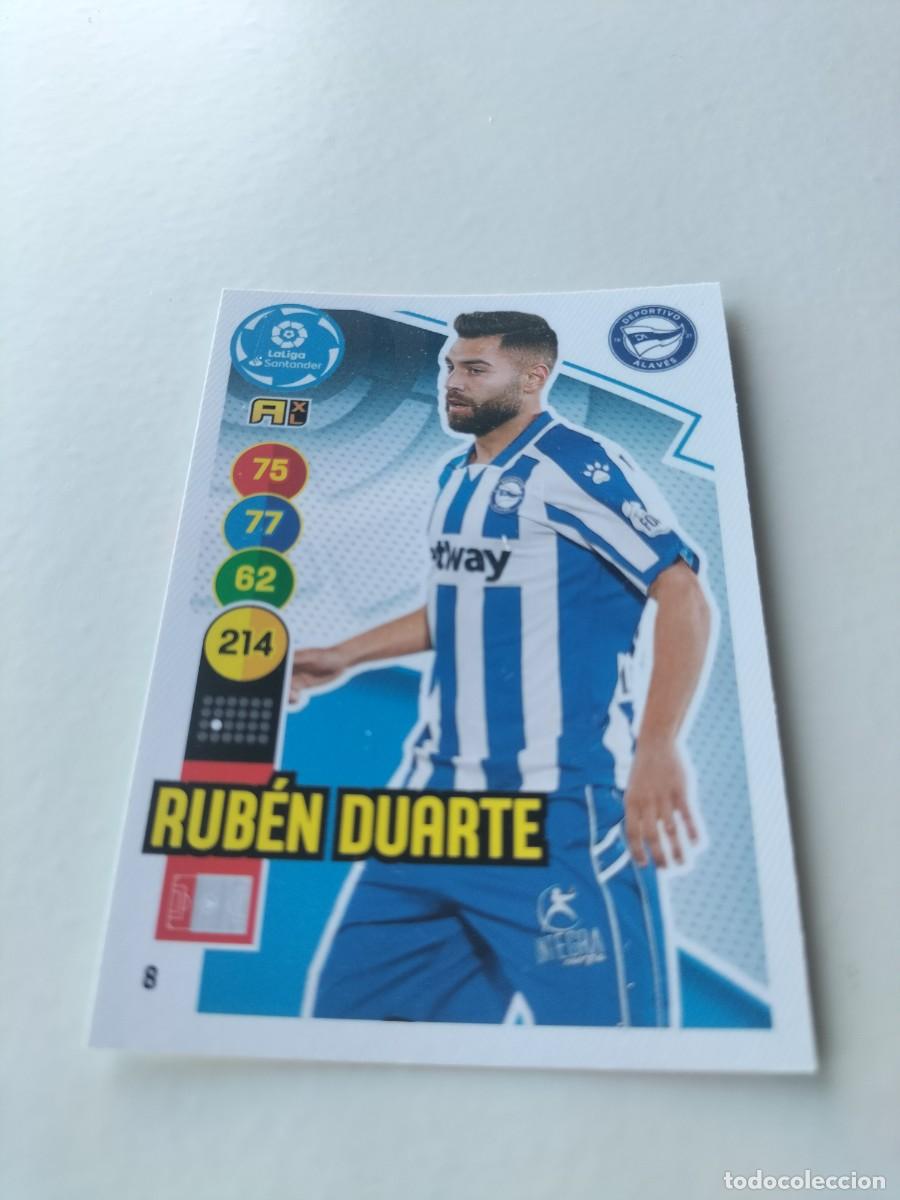 Cromos de f&uacute;tbol: 1 CROMO FICHA PANINI ADRENALYN TEMPORADA 20-21 2020-2021 DEPORTIVO ALAVES - 8 RUBEN DUARTE