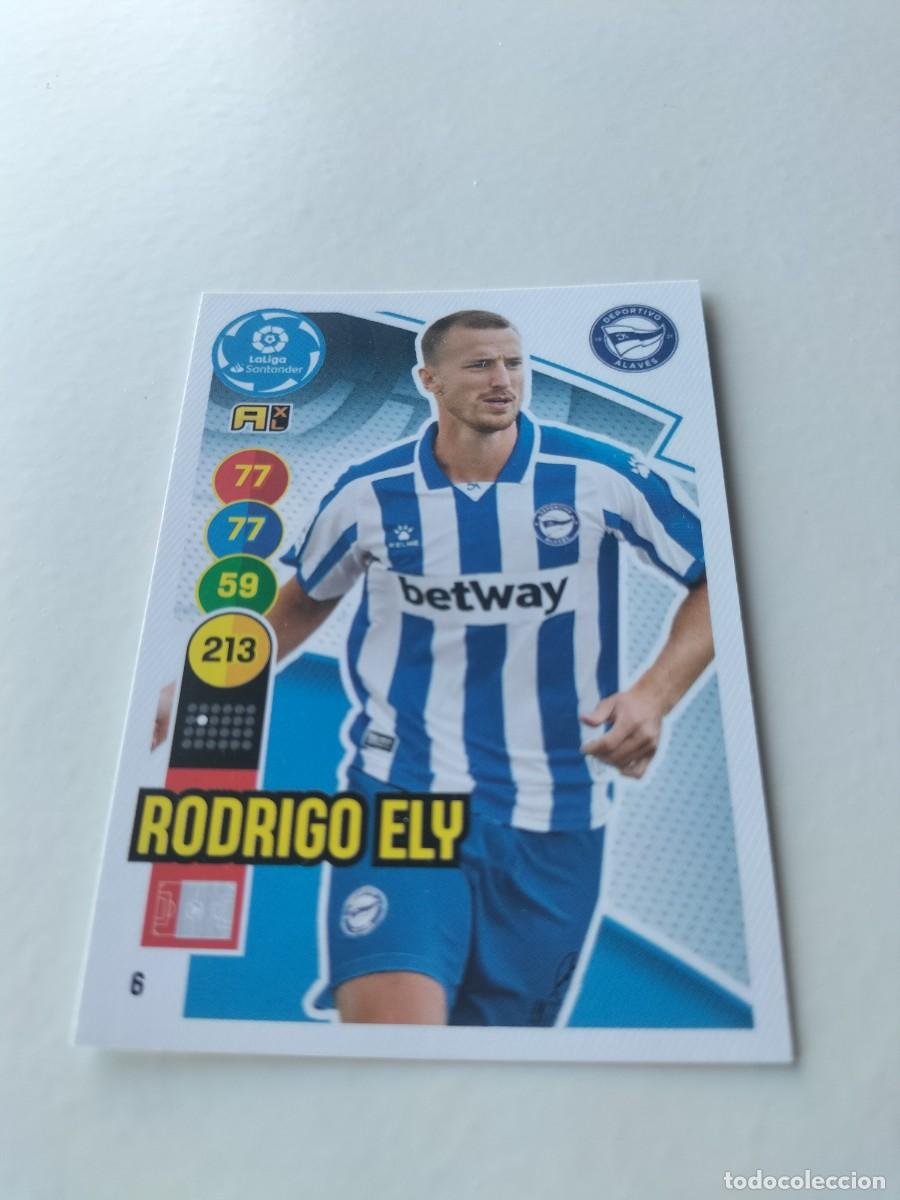 Cromos de f&uacute;tbol: 1 CROMO FICHA PANINI ADRENALYN TEMPORADA 20-21 2020-2021 DEPORTIVO ALAVES - 6 RODRIGO ELY