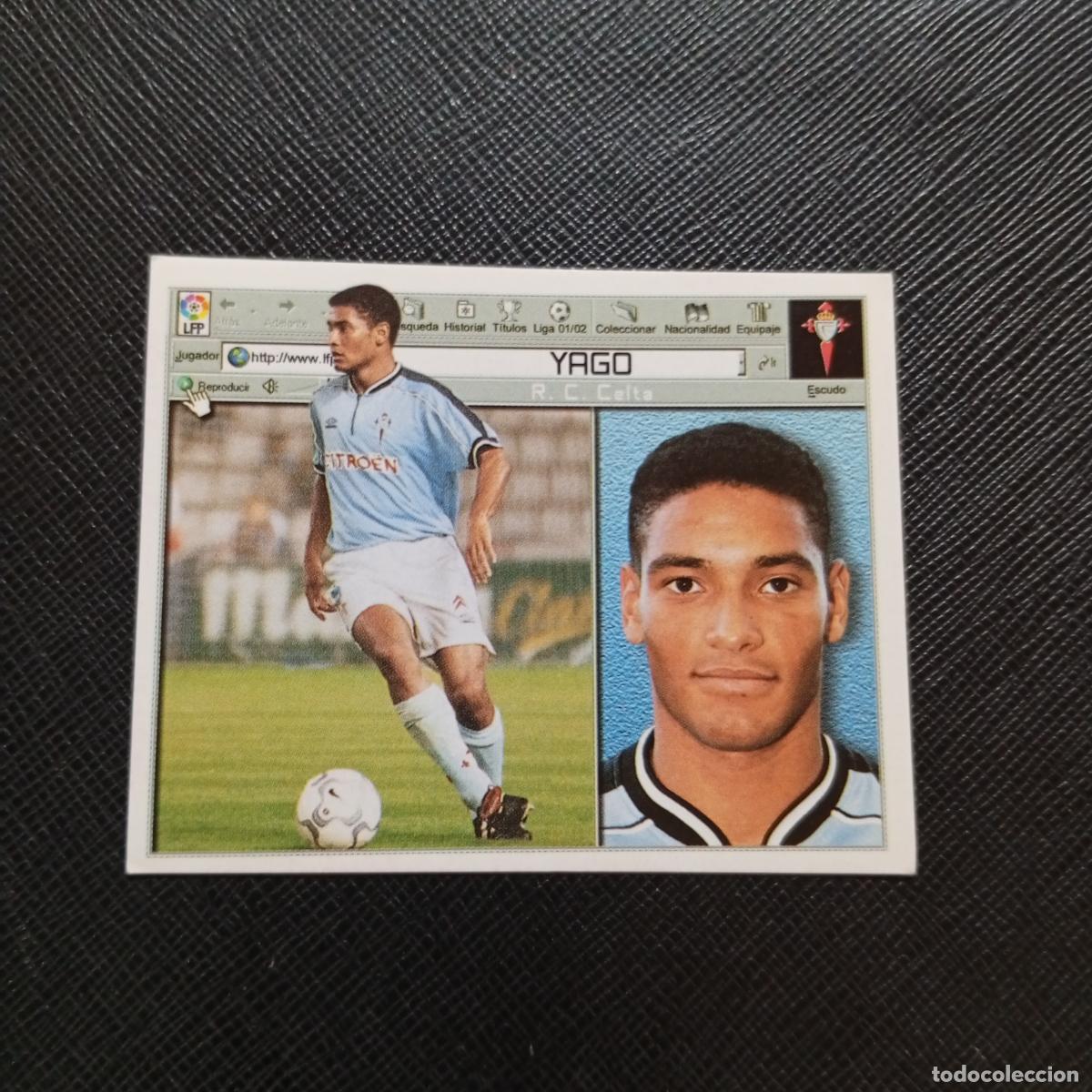 Cromos de f&uacute;tbol: YAGO CELTA ESTE 2001 2002 CROMO FUTBOL 01 02 LIGA - SIN PEGAR - A216 PG397