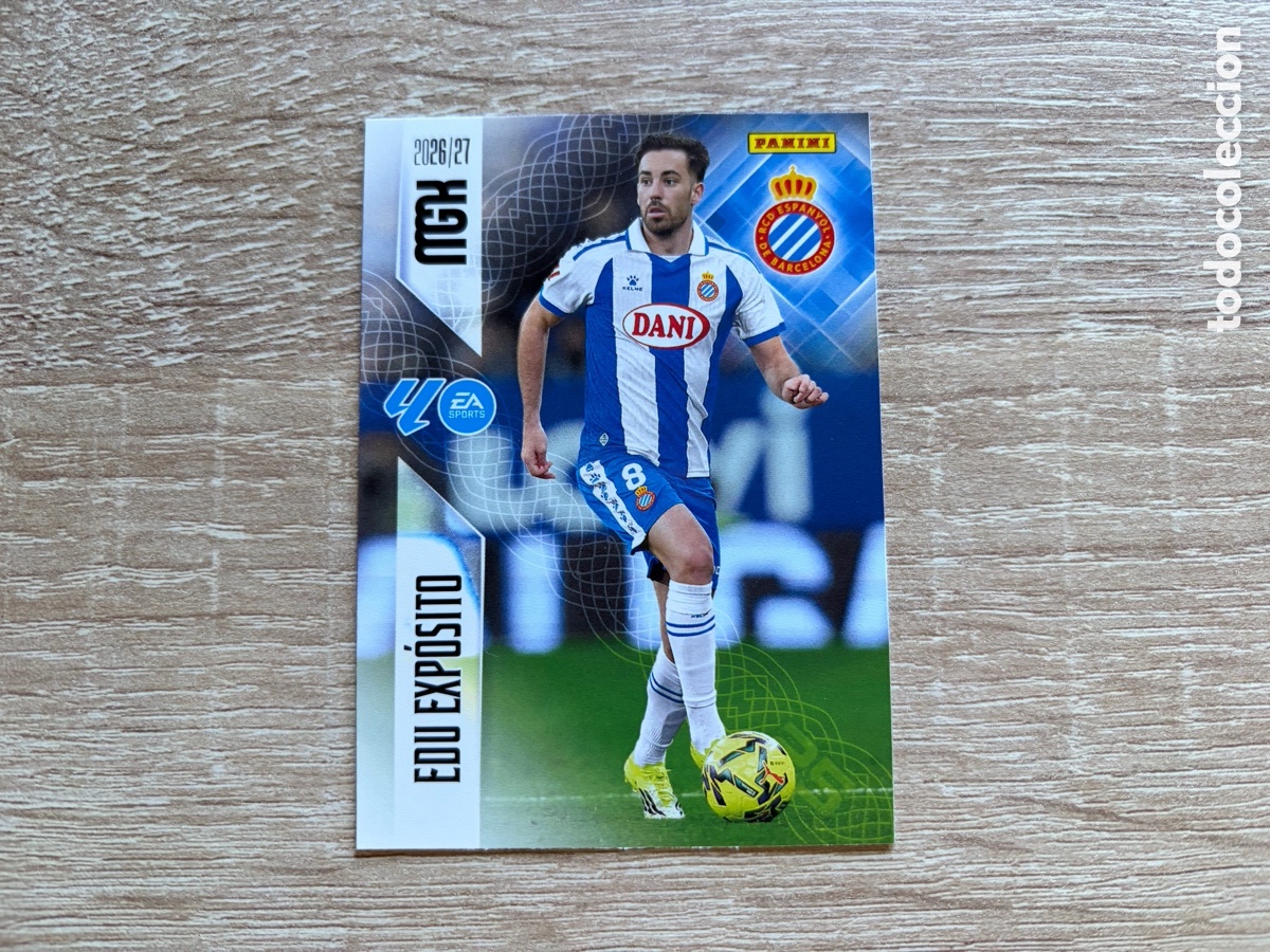 Fu&szlig;ball-Sticker: 174 EDU EXP&Oacute;SITO LIGA ESTE EDICIONES ESTE 2026 2027 26 27 RCD ESPANYOL