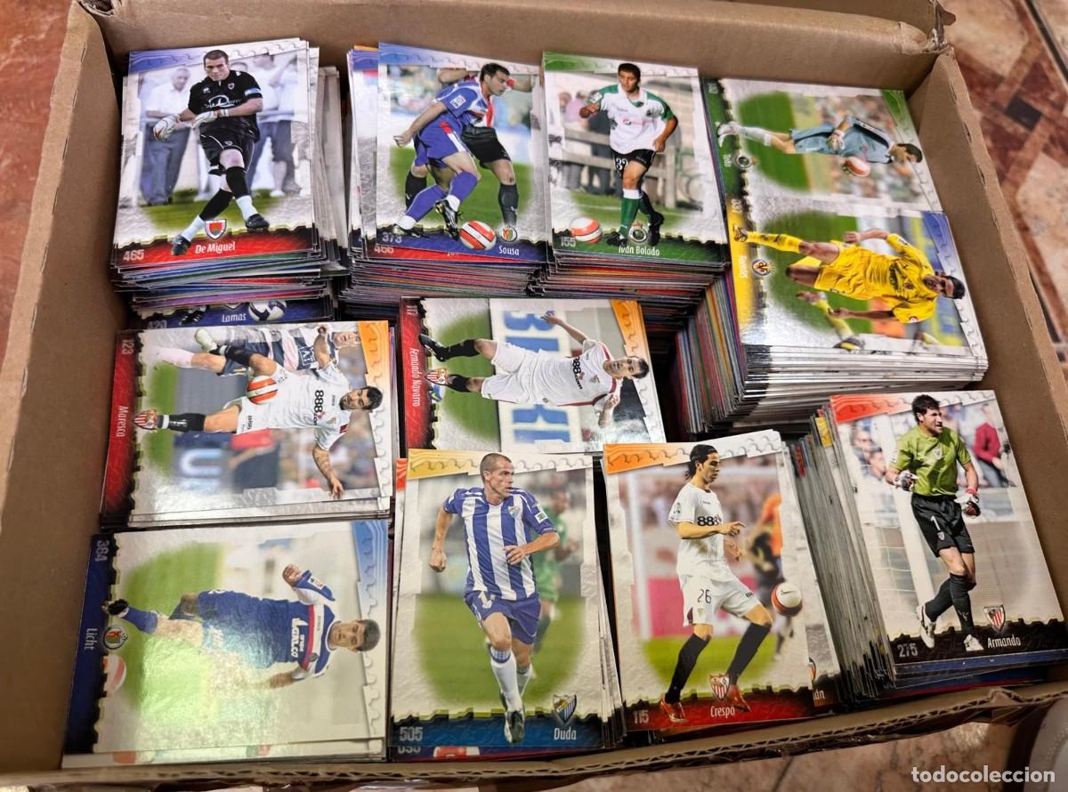 Fu&szlig;ball-Sticker: Caja de 12 kg Aprox Mundicromo 2008 09 Cromos basicos Primera Edicion No FC Barcelona ni Real Madrid