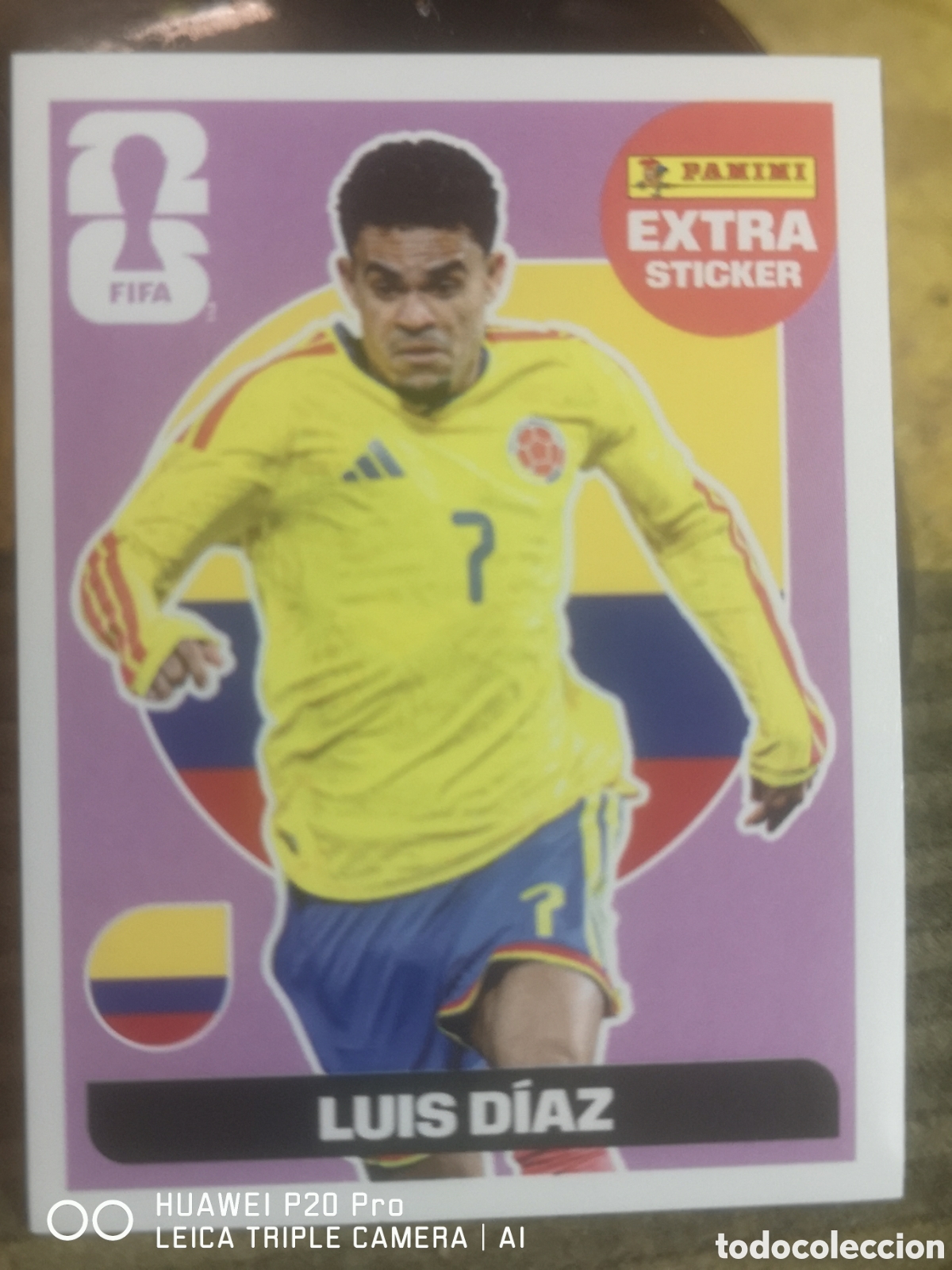 Cromos de f&uacute;tbol: LUIS DIAZ EXTRA FIFA WORLD CUP MUNDIAL 2026