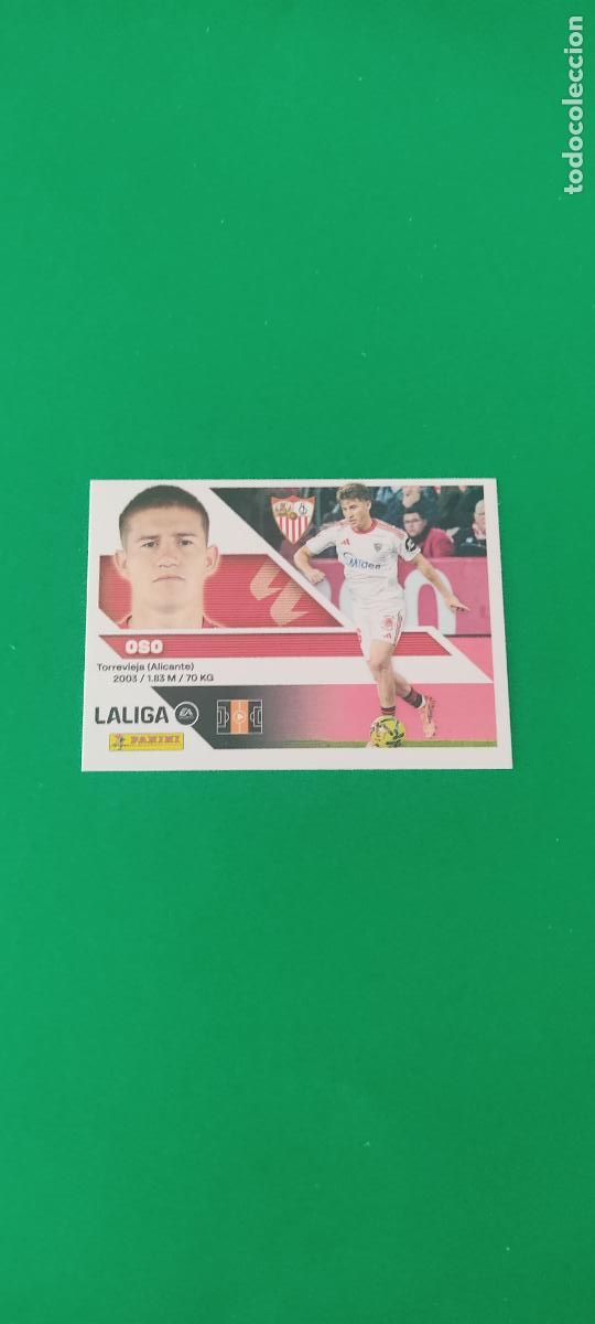 Cromos de f&uacute;tbol: CROMO FUTBOL OSO SEVILLA F.C. SIN PEGAR N&ordm; 11 LIGA ESTE 2026-2027/26-27 PANINI
