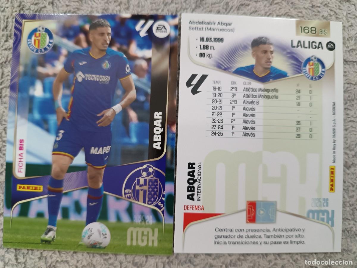 Cromos de f&uacute;tbol: MEGACRACKS 2025-2026 168 BIS ABQAR