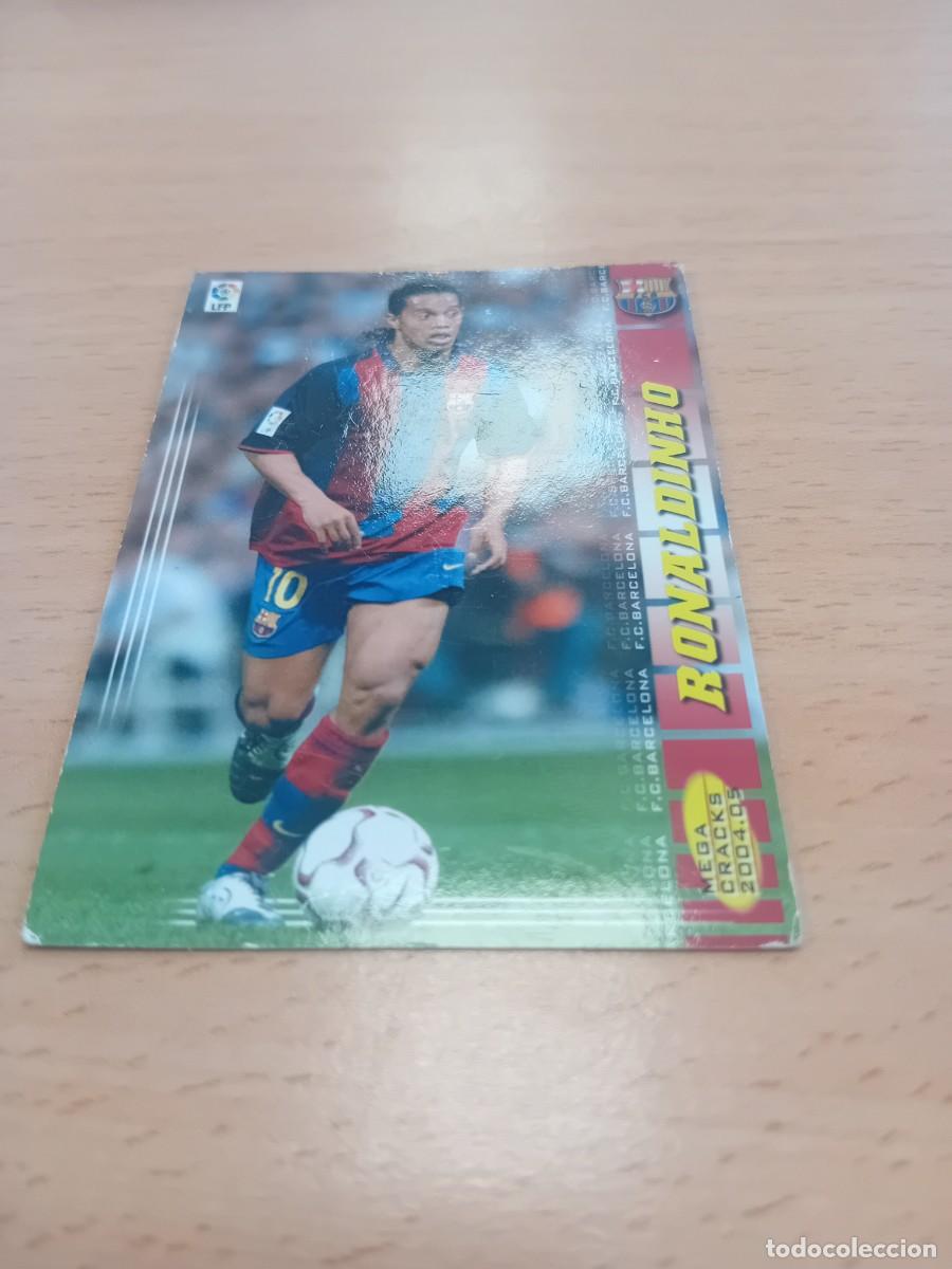 Cromos de f&uacute;tbol: Ronaldinho megacracks 04 05 - Foto 1