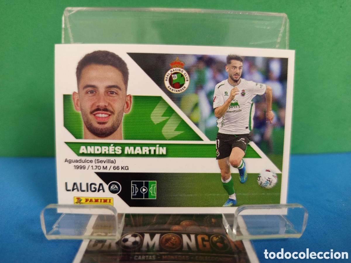 Figurine di Calcio: ❇️ CROMO ⚽ 16.- ANDR&Eacute;S MART&Iacute;N (RACING SANTANDER) - COLECCIONES ESTE 2026/27 (PANINI) ❇️