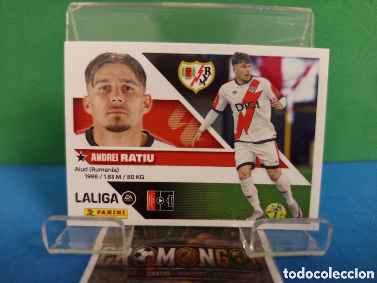 Figurine di Calcio: ❇️ CROMO ⚽ 5.- RATIU (RAYO VALLECANO) - COLECCIONES ESTE 2026/27 (PANINI) ❇️