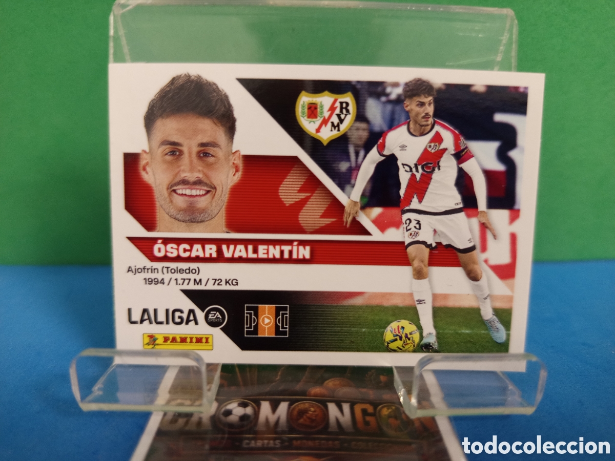 Figurine di Calcio: ❇️ CROMO ⚽ 13.- &Oacute;SCAR VALENT&Iacute;N (RAYO VALLECANO) - COLECCIONES ESTE 2026/27 (PANINI) ❇️