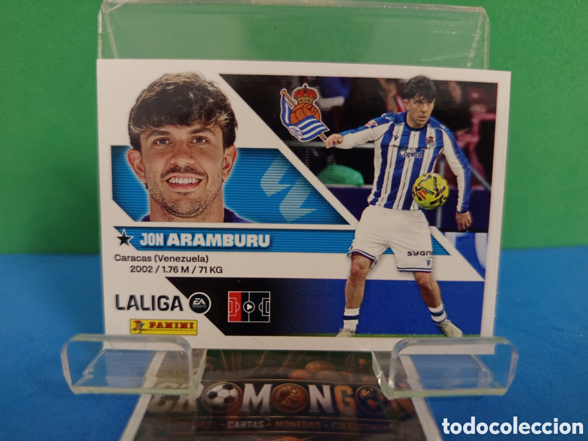 Cromos de Futebol: ❇️ CROMO ⚽ 5.- ARAMBURU (R. SOCIEDAD) - COLECCIONES ESTE 2026/27 (PANINI)❇️
