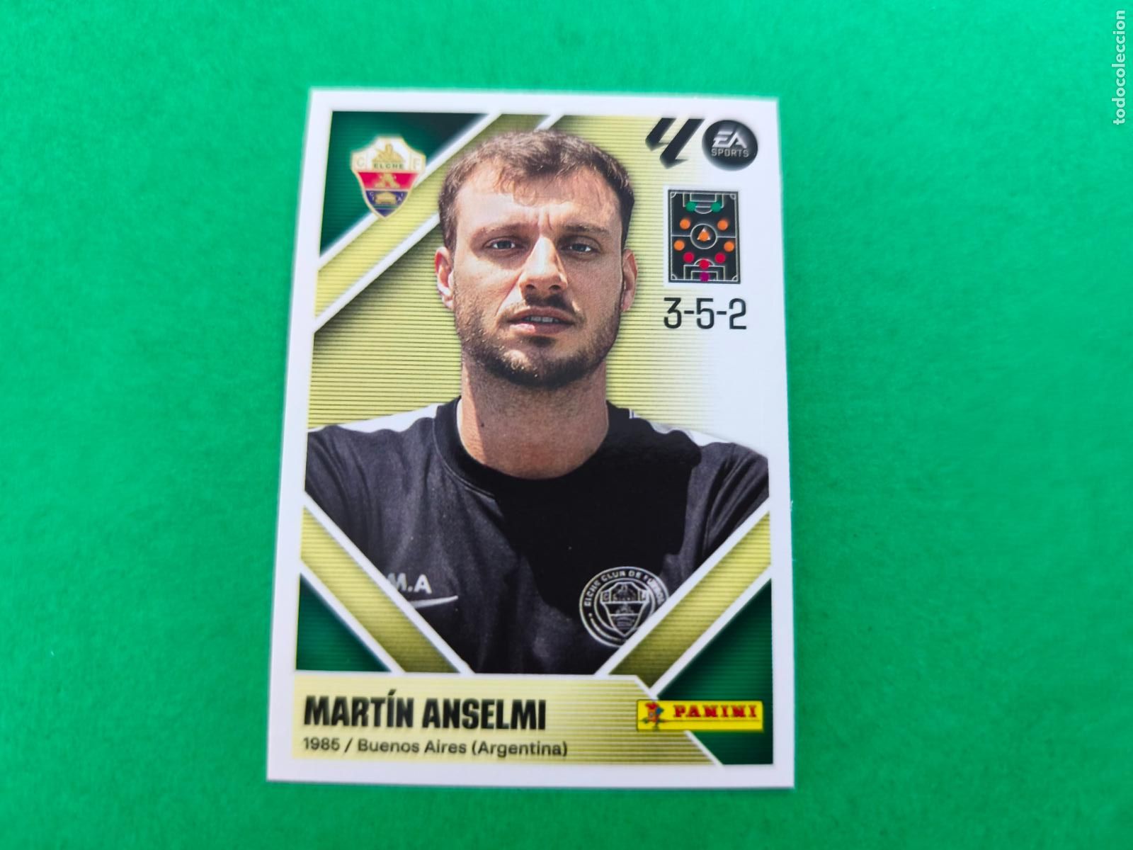 Cromos de f&uacute;tbol: CROMO FUTBOL MARTIN ANSELMI ELCHE C.F. SIN PEGAR N&ordm; 2 2&ordf; EDICI&Oacute;N LIGA ESTE 2026-2027/26-27 PANINI