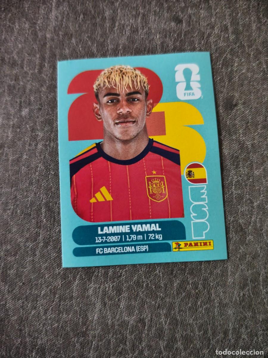 Cromos de f&uacute;tbol: Cromo ESP15 LAMINE YAMAL ESPA&Ntilde;A. Colecci&oacute;n FIFA WORLD CUP 2026 PANINI Nuevo
