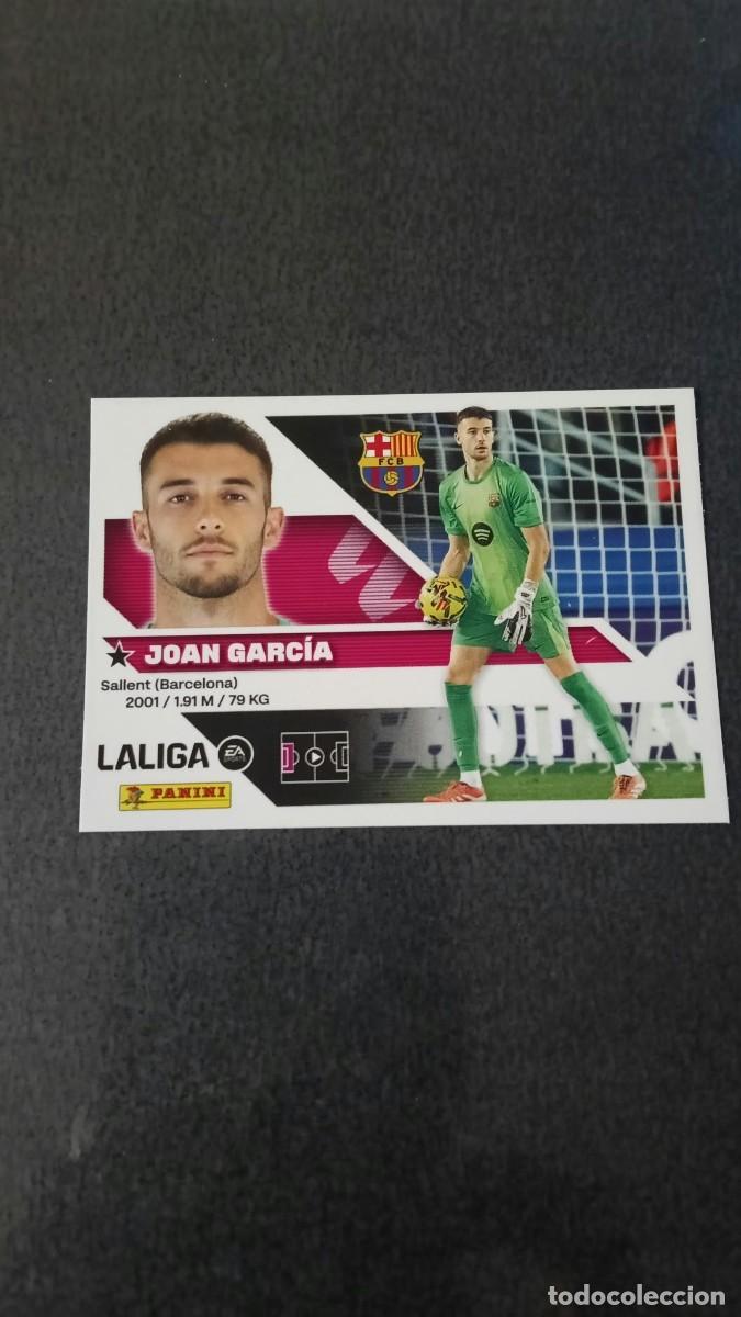 Cromos de f&uacute;tbol: Joan Garcia Liga Este 26 27 2026 2027 Barcelona