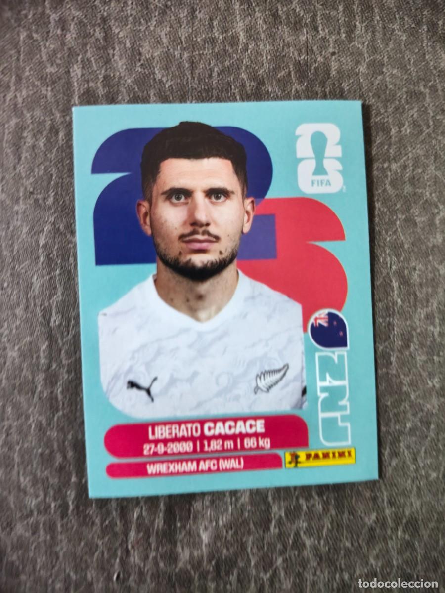 Cromos de f&uacute;tbol: Cromo NZL5 LIBERATO CACACE NUEVA ZELANDA. Colecci&oacute;n FIFA WORLD CUP 2026 PANINI Nuevo