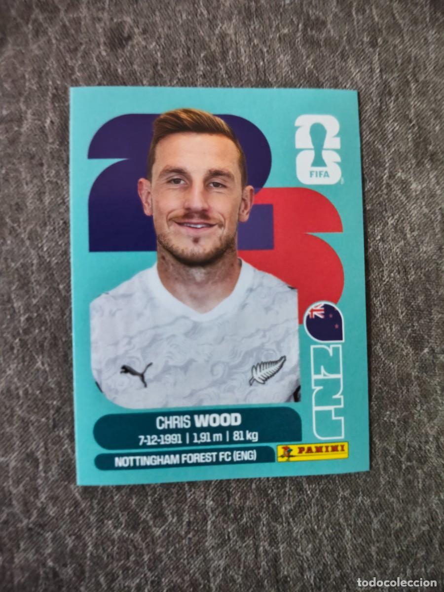 Cromos de Futebol: Cromo NZL17 CHRIS WOOD NUEVA ZELANDA. Colecci&oacute;n FIFA WORLD CUP 2026 PANINI Nuevo