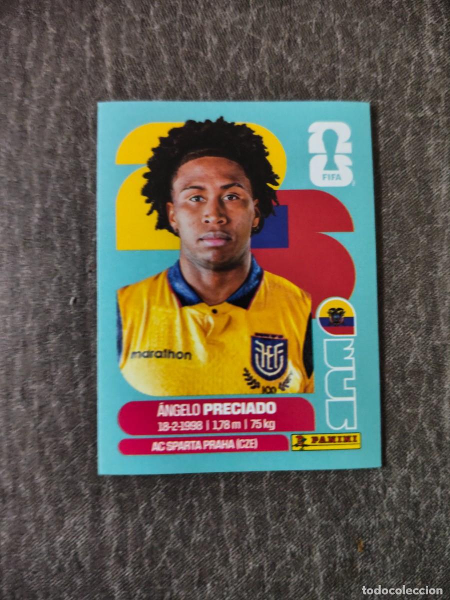 Cromos de Futebol: Cromo ECU7 &Aacute;NGELO PRECIADO ECUADOR. Colecci&oacute;n FIFA WORLD CUP 2026 PANINI Nuevo