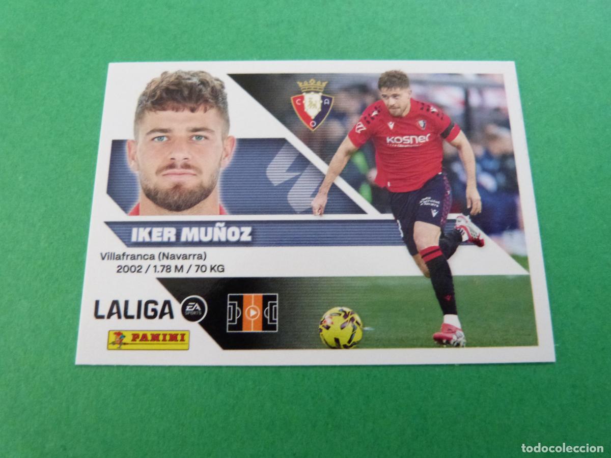 Cromos de f&uacute;tbol: CROMO FUTBOL IKER MU&Ntilde;OZ AT. OSASUNA SIN PEGAR N&ordm; 13 B LIGA ESTE 2026-2027/26-27 PANINI