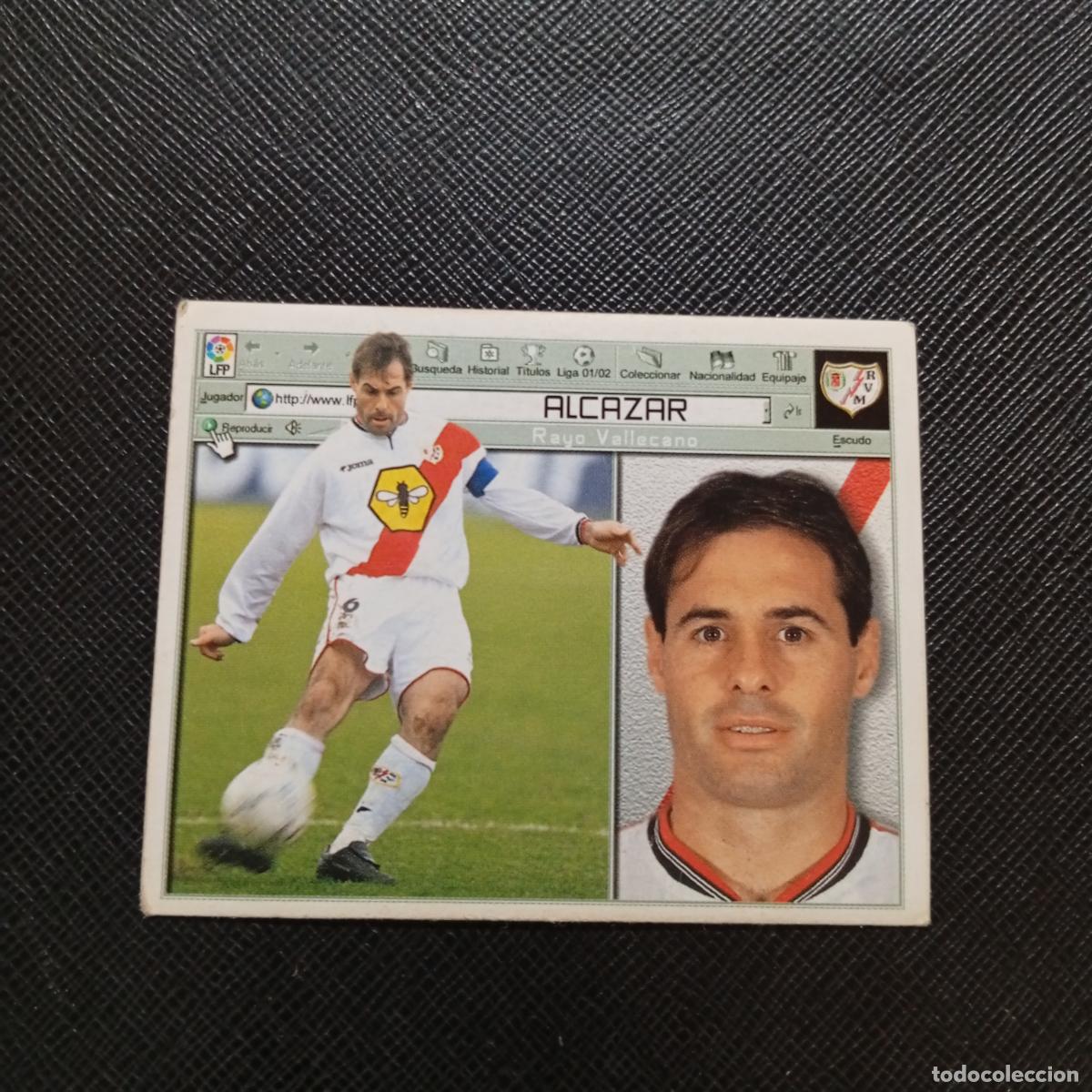 Fu&szlig;ball-Sticker: ALCAZAR RAYO VALLECANO ESTE 2001 2002 CROMO FUTBOL 01 02 LIGA - SIN PEGAR - A216 PG406