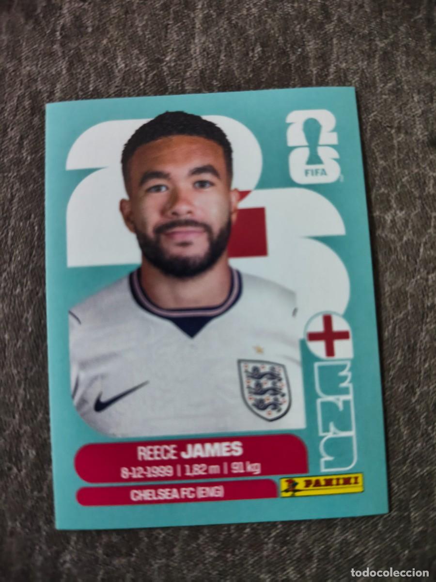 Cromos de f&uacute;tbol: Cromo ENG7 REECE JAMES INGLATERRA. Colecci&oacute;n FIFA WORLD CUP 2026 PANINI Nuevo