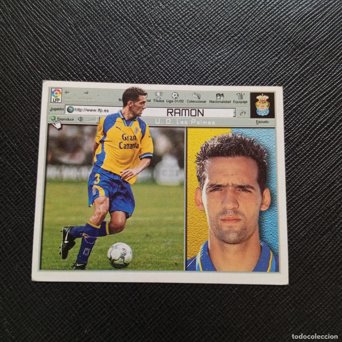 Cromos de f&uacute;tbol: RAMON LAS PALMAS ESTE 2001 2002 CROMO FUTBOL 01 02 LIGA - SIN PEGAR - A216 PG406