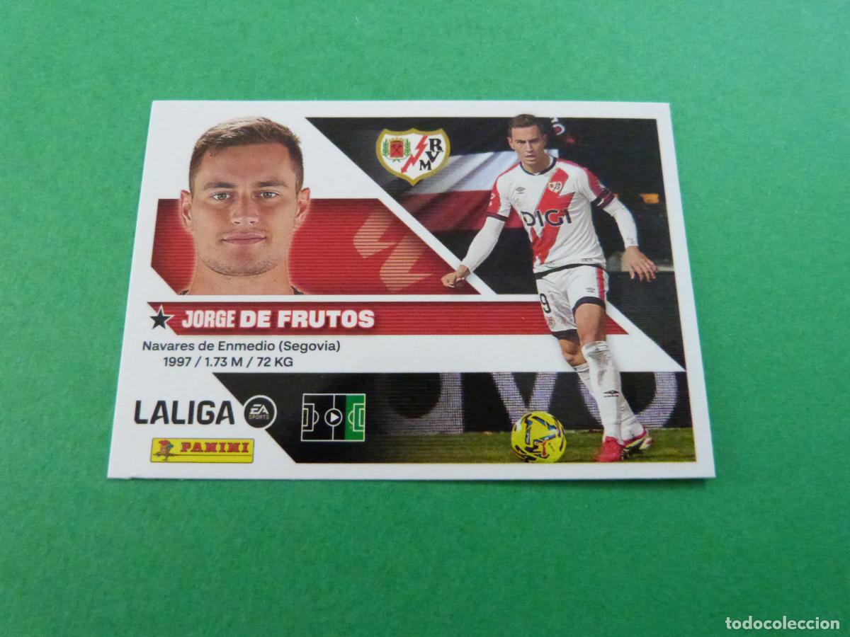 Cromos de f&uacute;tbol: CROMO FUTBOL DE FRUTOS RAYO VALLECANO SIN PEGAR N&ordm; 16 LIGA ESTE 2026-2027/26-27 PANINI