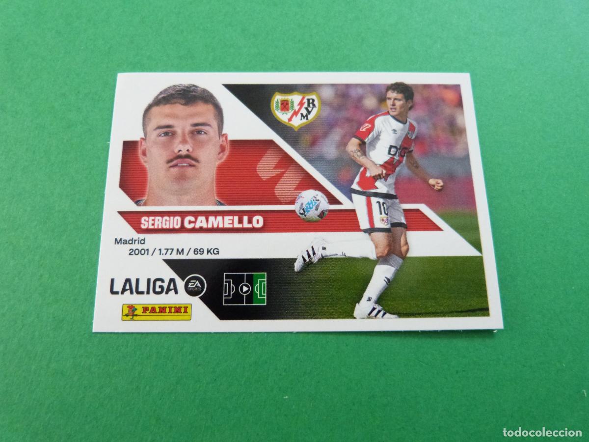 Cromos de f&uacute;tbol: CROMO FUTBOL CAMELLO RAYO VALLECANO SIN PEGAR N&ordm; 19 LIGA ESTE 2026-2027/26-27 PANINI
