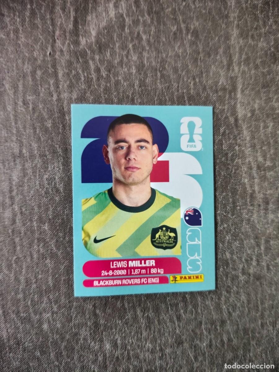 Cromos de f&uacute;tbol: Cromo AUS9 LEWIS MILLER AUSTRALIA. Colecci&oacute;n FIFA WORLD CUP 2026 PANINI Nuevo