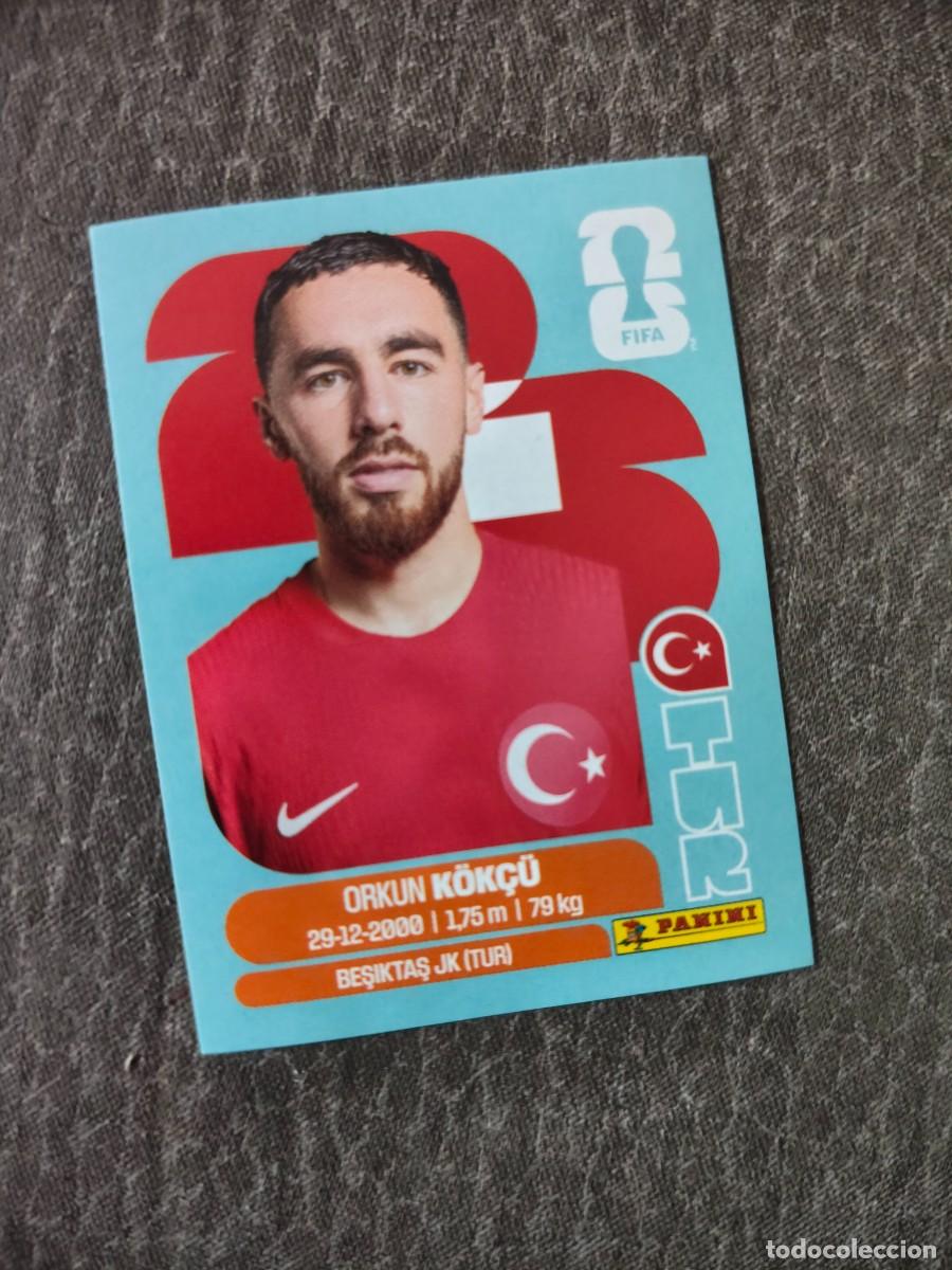Cromos de f&uacute;tbol: Cromo TUR12 ORKUN K&Ouml;K&Ccedil;&Uuml; TURQU&Iacute;A. Colecci&oacute;n FIFA WORLD CUP 2026 PANINI Nuevo