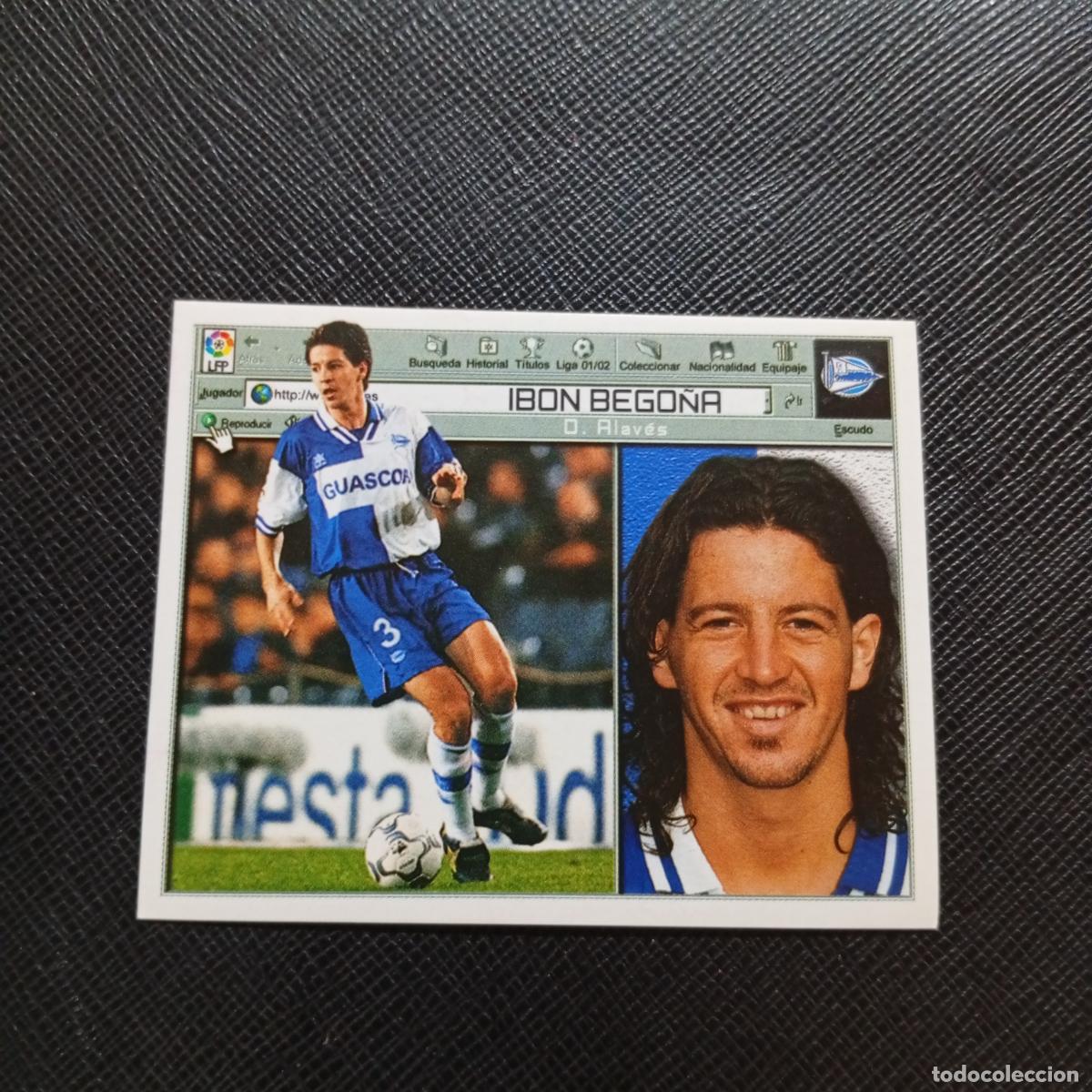 Cromos de f&uacute;tbol: IBON BEGO&Ntilde;A ALAVES ESTE 2001 2002 CROMO FUTBOL 01 02 LIGA - SIN PEGAR - A216 PG406