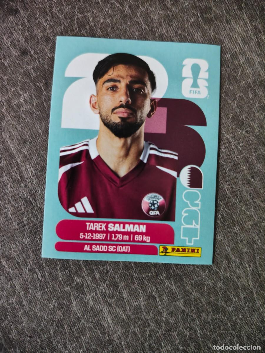 Fu&szlig;ball-Sticker: Cromo QAT8 TAREK SALMAN CATAR. Colecci&oacute;n FIFA WORLD CUP 2026 PANINI Nuevo
