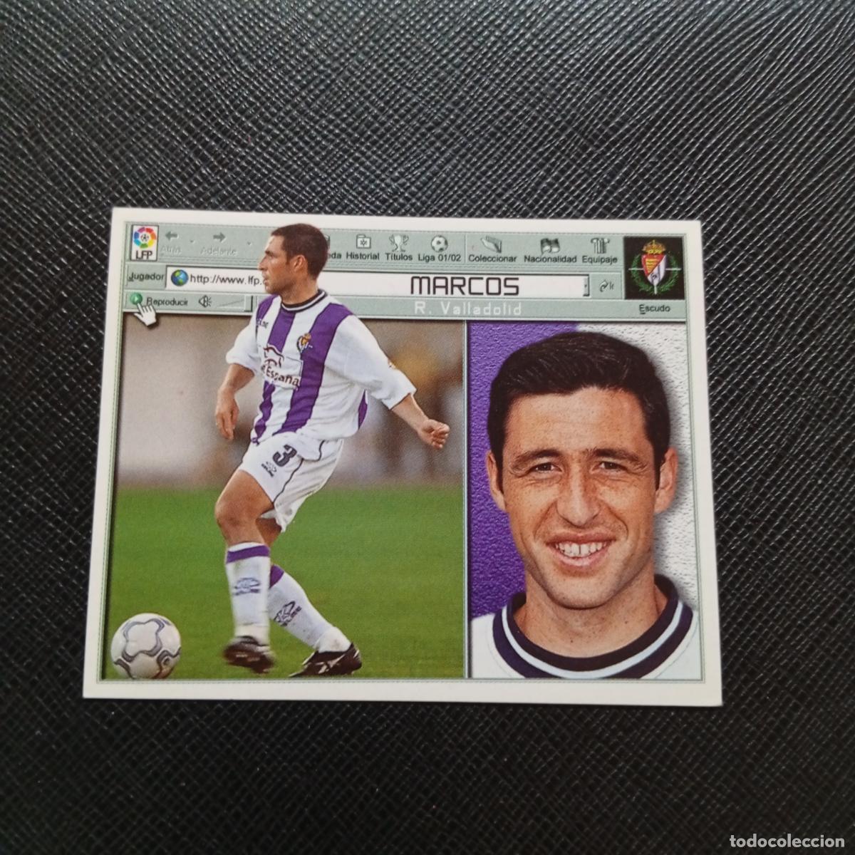 Cromos de f&uacute;tbol: MARCOS VALLADOLID ESTE 2001 2002 CROMO FUTBOL 01 02 LIGA - SIN PEGAR - A216 PG406