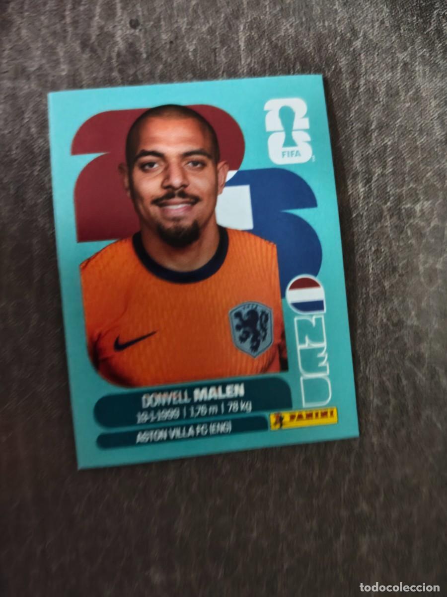 Cromos de f&uacute;tbol: Cromo NED18 DONYELL MALEN PA&Iacute;SES BAJOS. Colecci&oacute;n FIFA WORLD CUP 2026 PANINI Nuevo